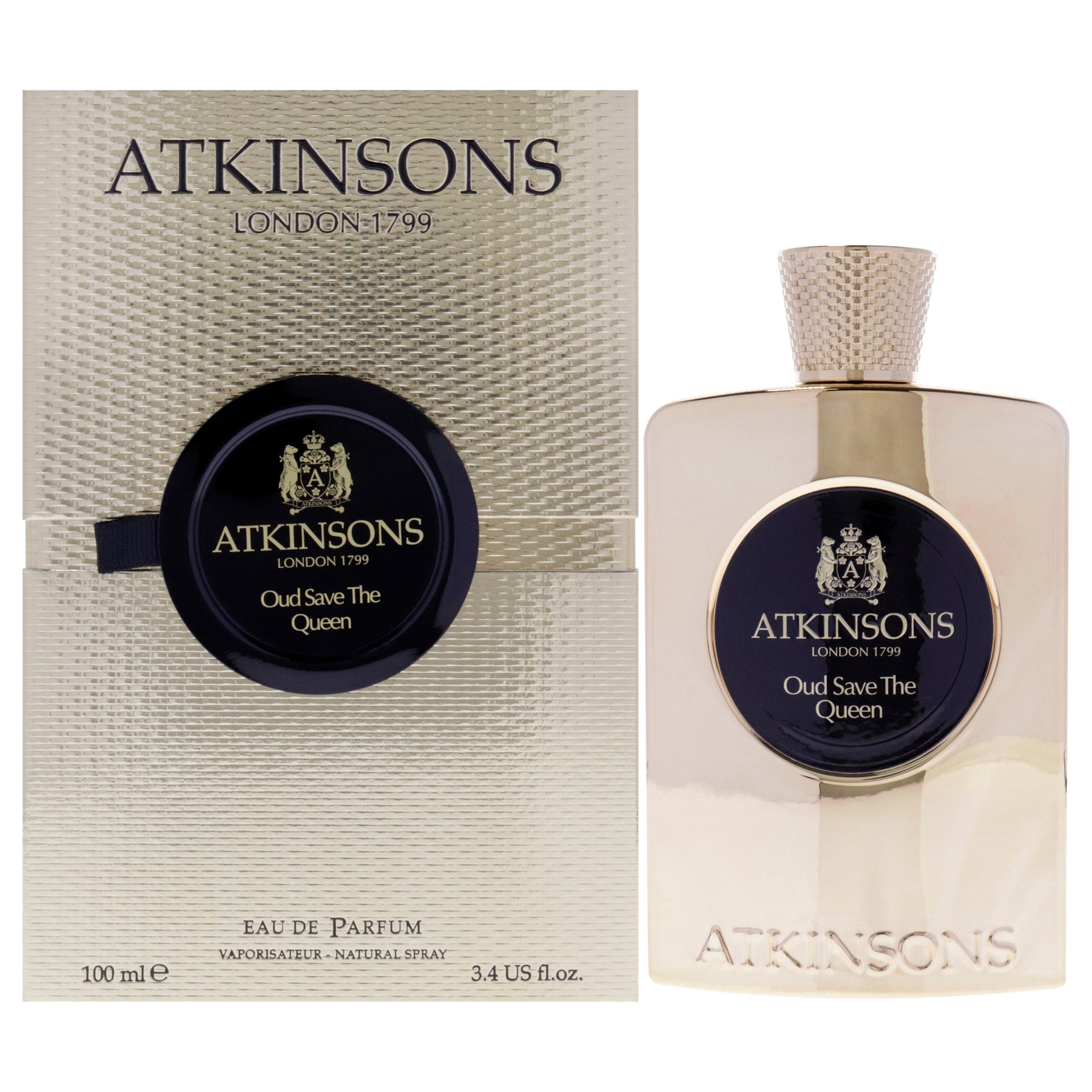 Oud Save The Queen by Atkinsons for Women - 3.4 oz EDP Spray 7831405428796