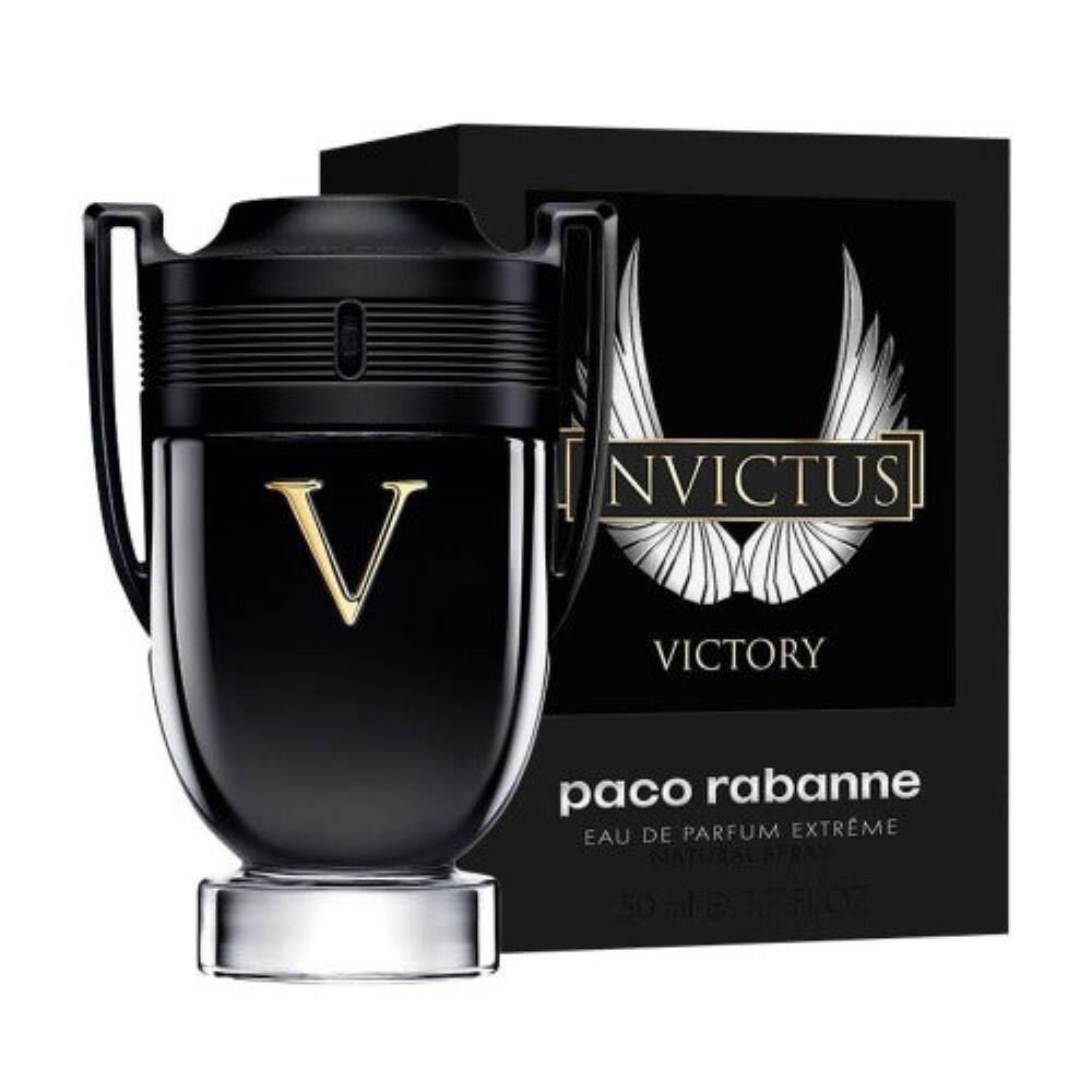 Invictus Victory Eau De Parfum Extreme Paco Rabanne Men's Cologne 3.4 Oz Tester 7802259701820
