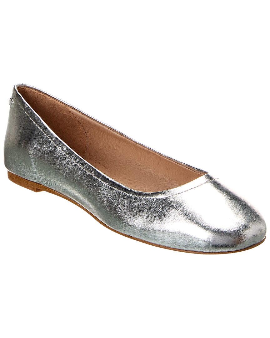 Stuart Weitzman Nadine Leather Flat 7792524492860