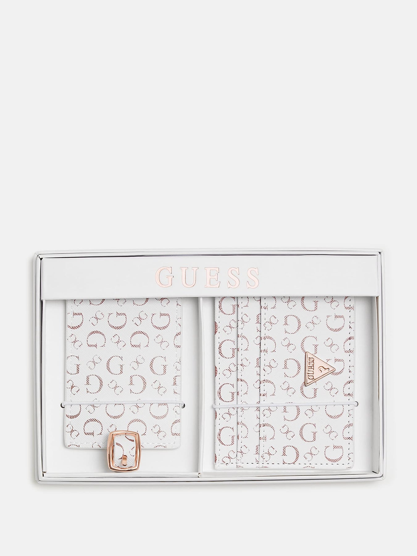 Logo Luggage Tag and Card Holder Box Set