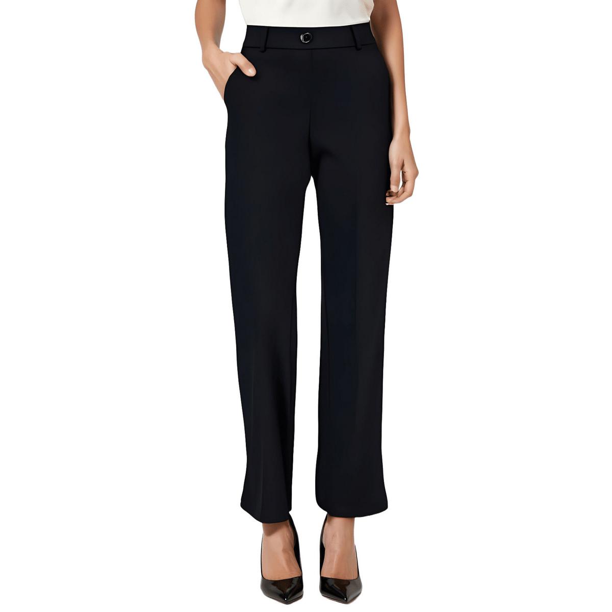 Petites Pocket Straight Leg Pants