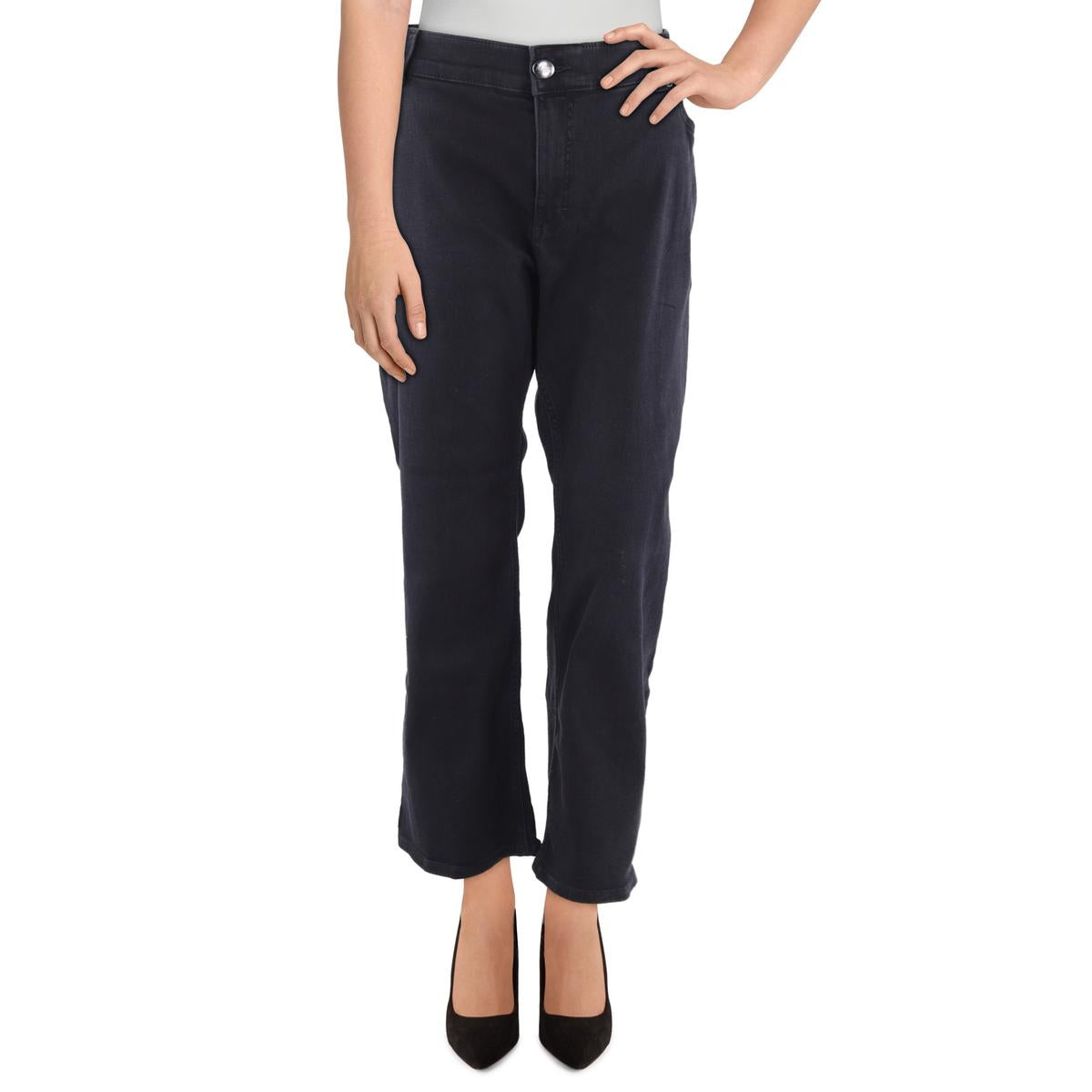 Petites Stretch Denim Bootcut Jeans