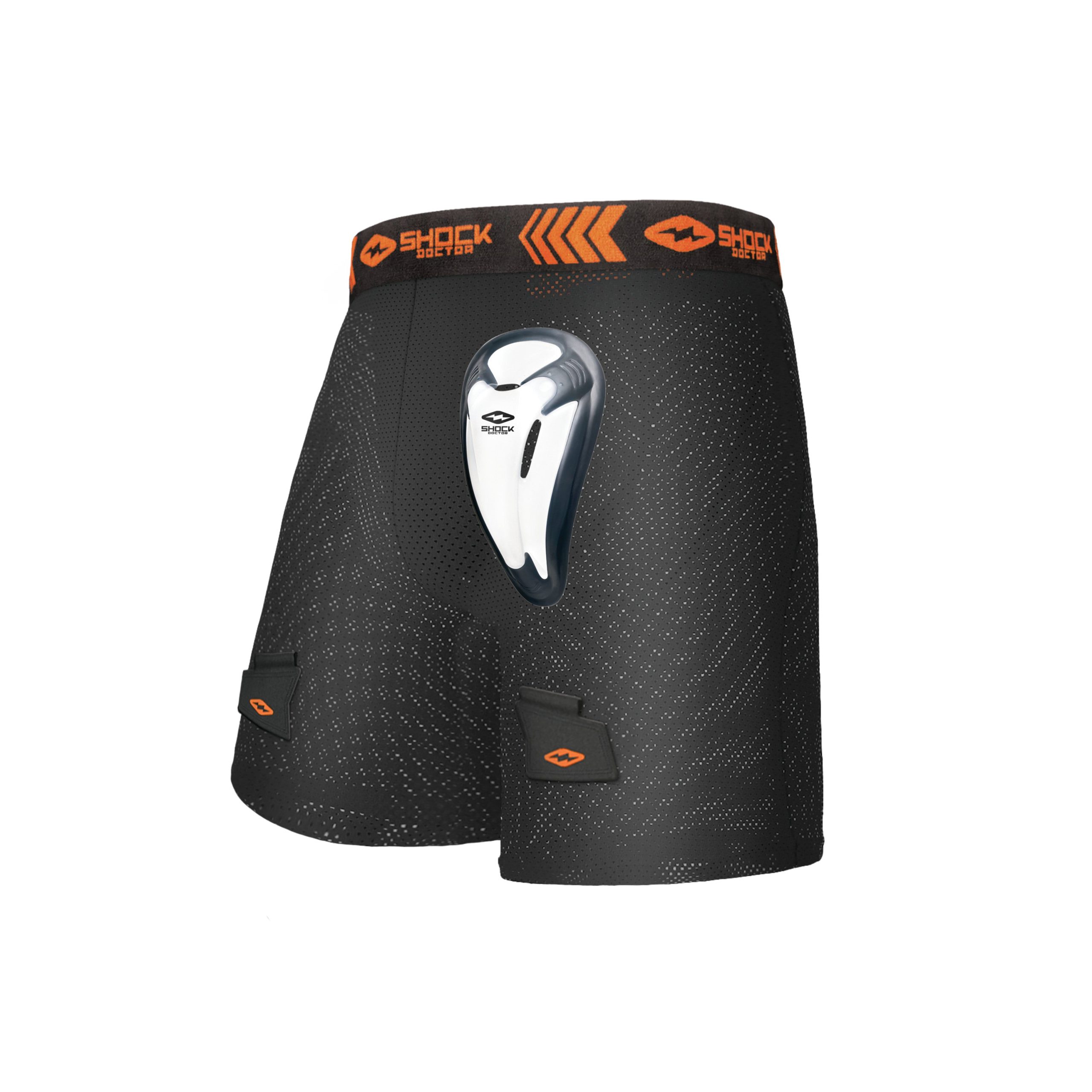 Shock Doctor Boy's Loose Hockey Short with BioFlex Cup