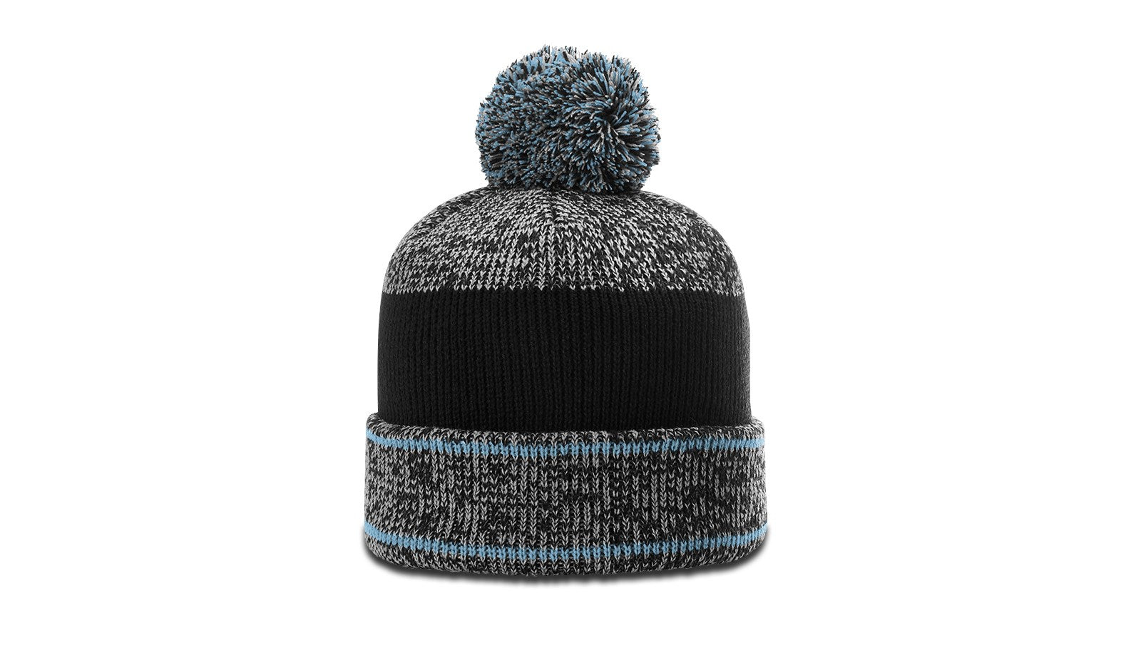 Richardson Heather Beanie with Cuff & Pom