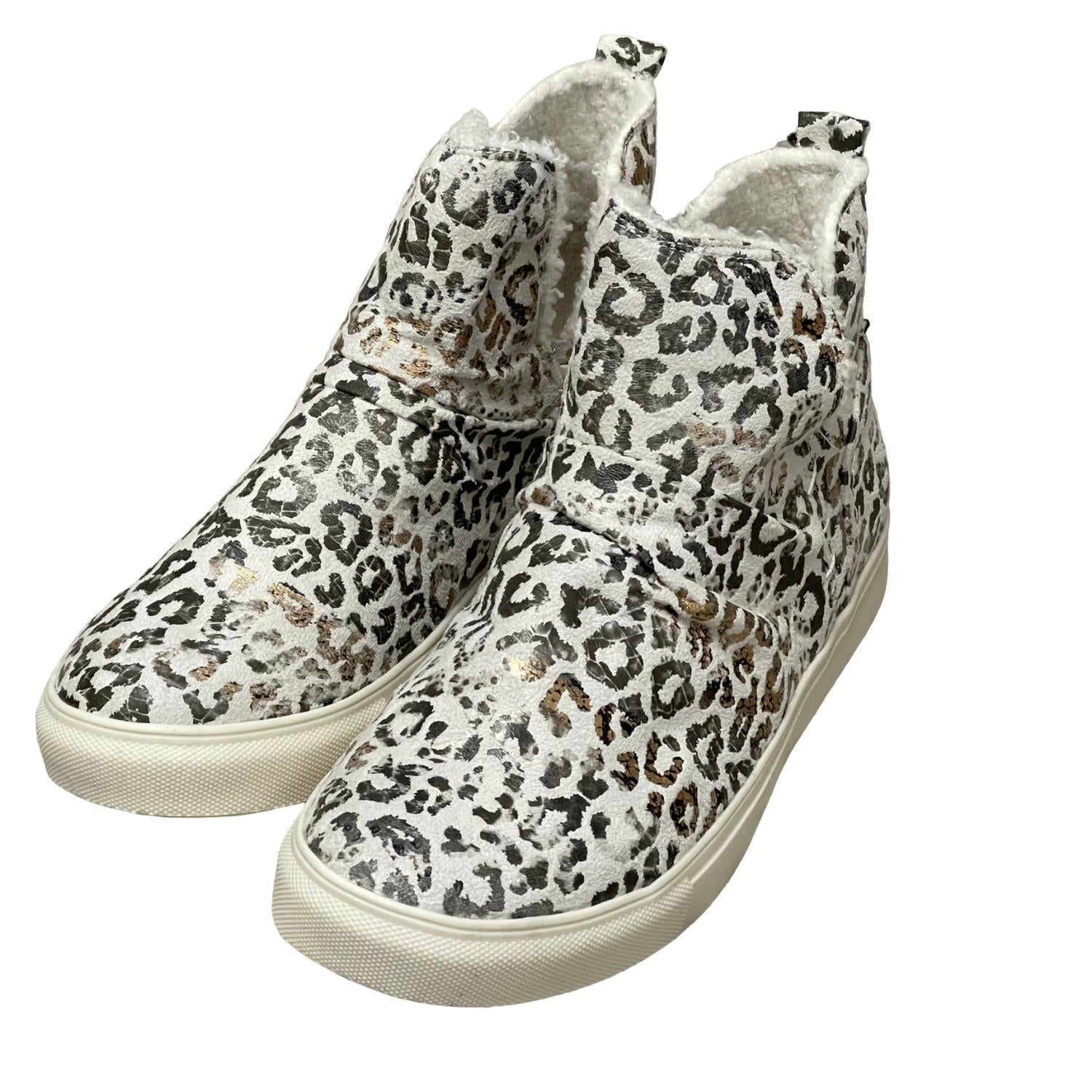 Women's Rica Sneakers In White Leopard 7831948427324
