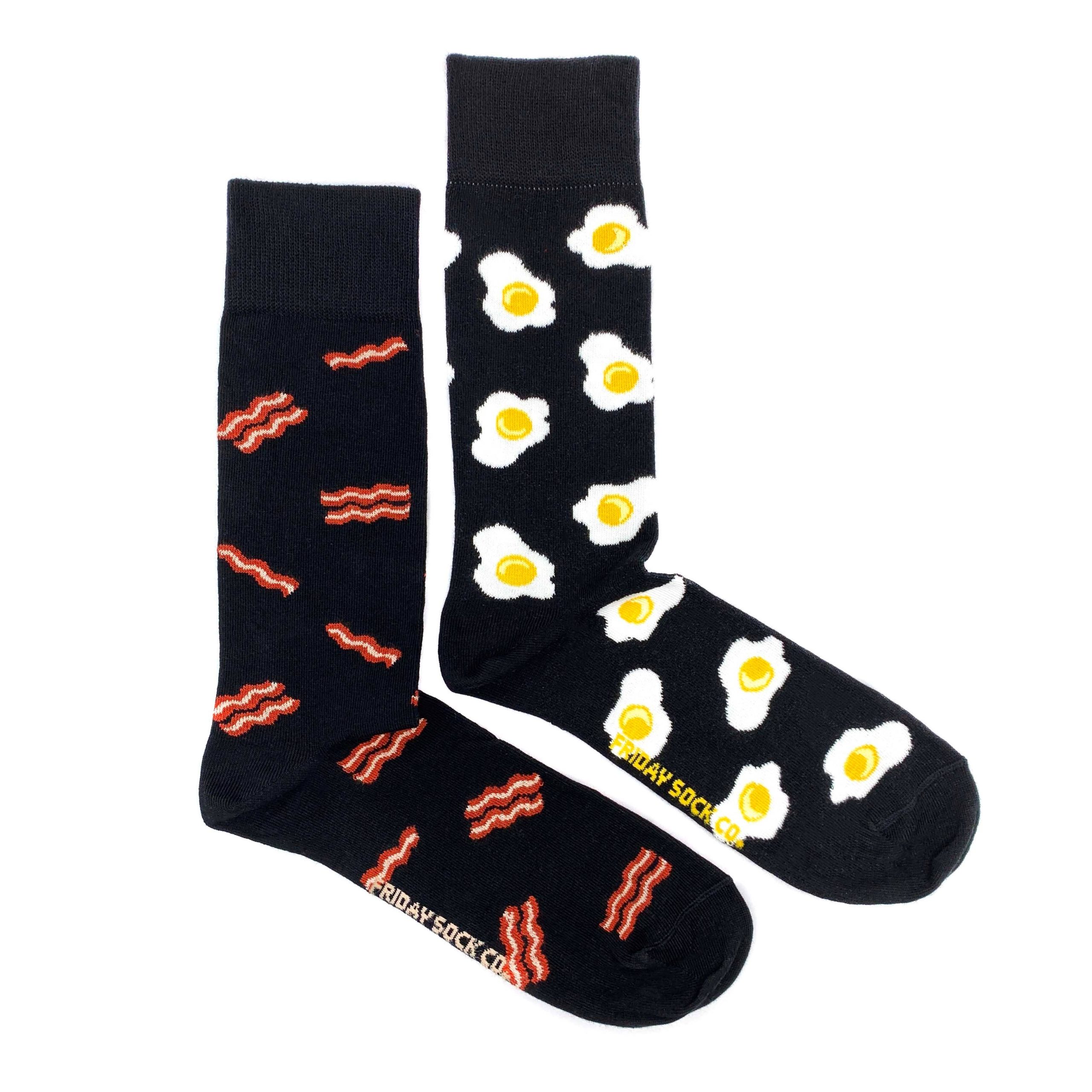 Friday Sock Co. - Bacon & Eggs Breakfast CREW