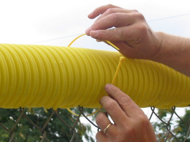 Trigon Sports 19" Yellow Zip Ties for Fence Crown