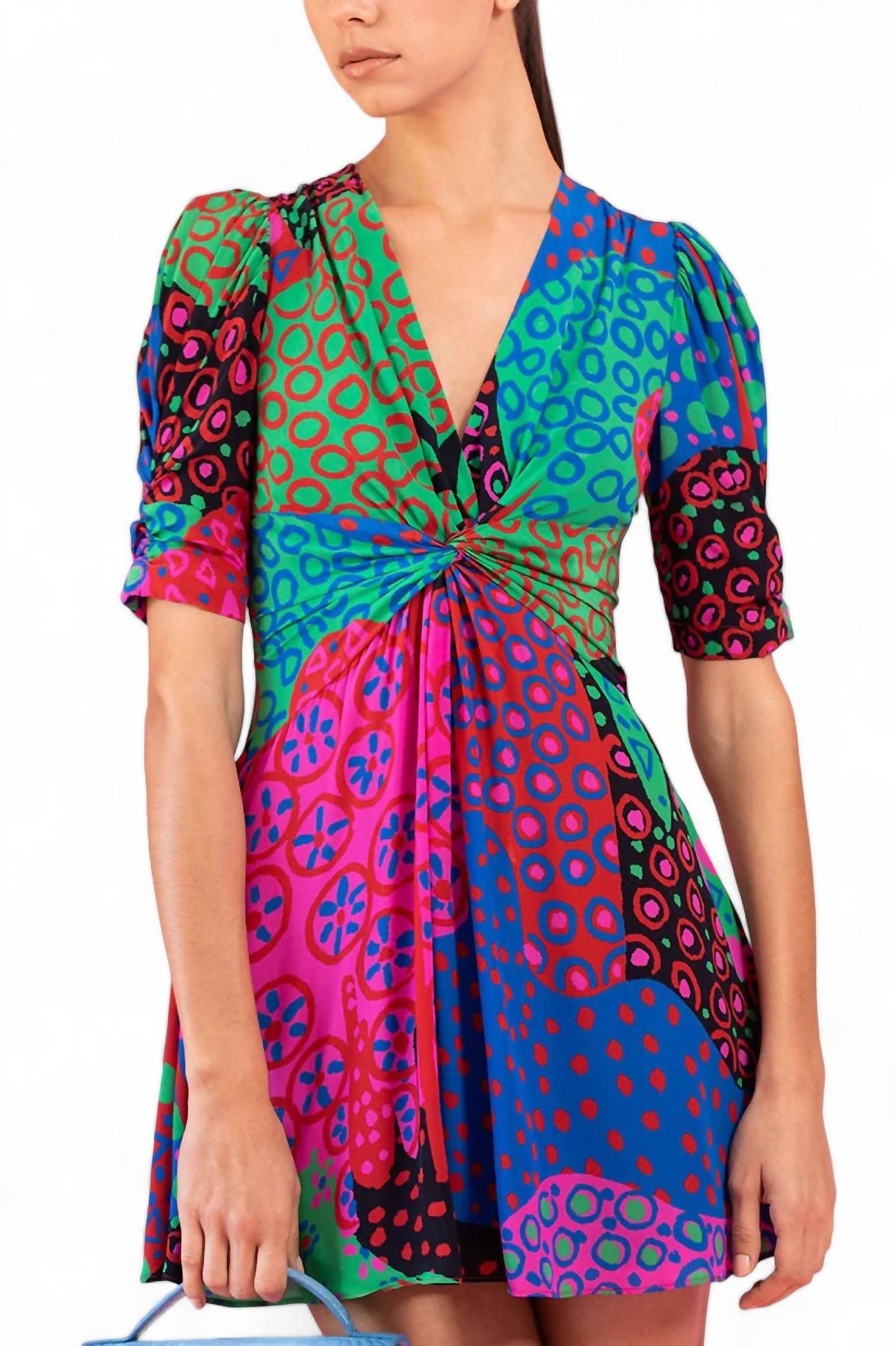 Leanna Mini Dress In Enchanted Woods 7701836660796