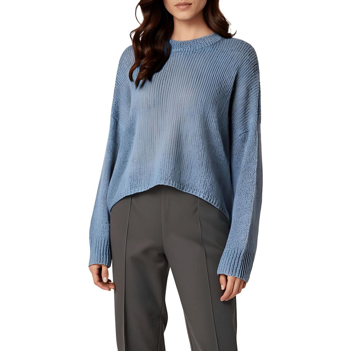 Oversized Knit Crop Sweater