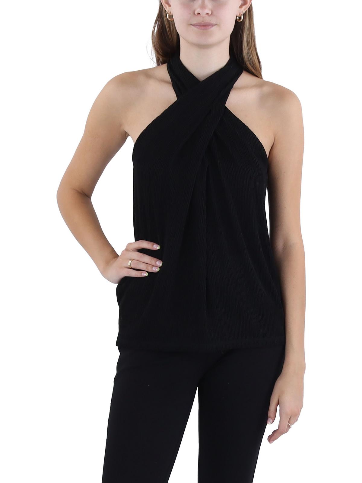 Womens Shutterpleat Sleeveless Shell