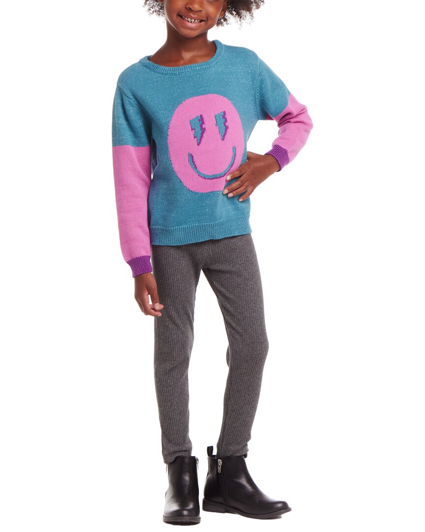 Andy & Evan Lurex Sweater & Legging Set