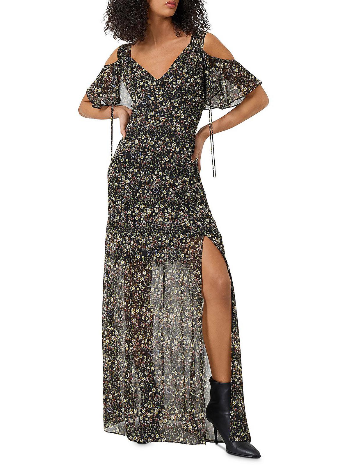 Hallie Womens Floral Long Maxi Dress