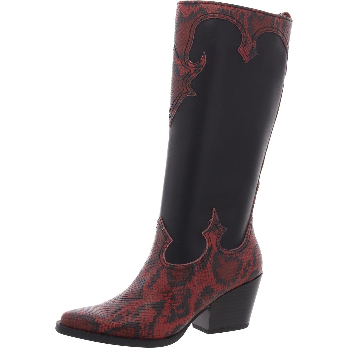 Dawson Faux Faux Leather Knee-High Boots