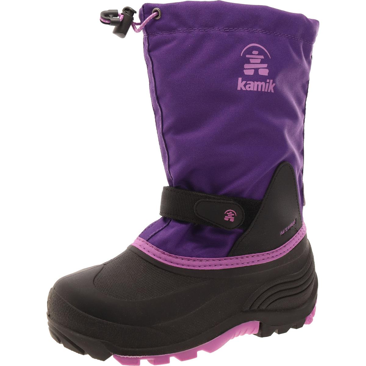 Lugged Sole Mid Calf Winter & Snow Boots