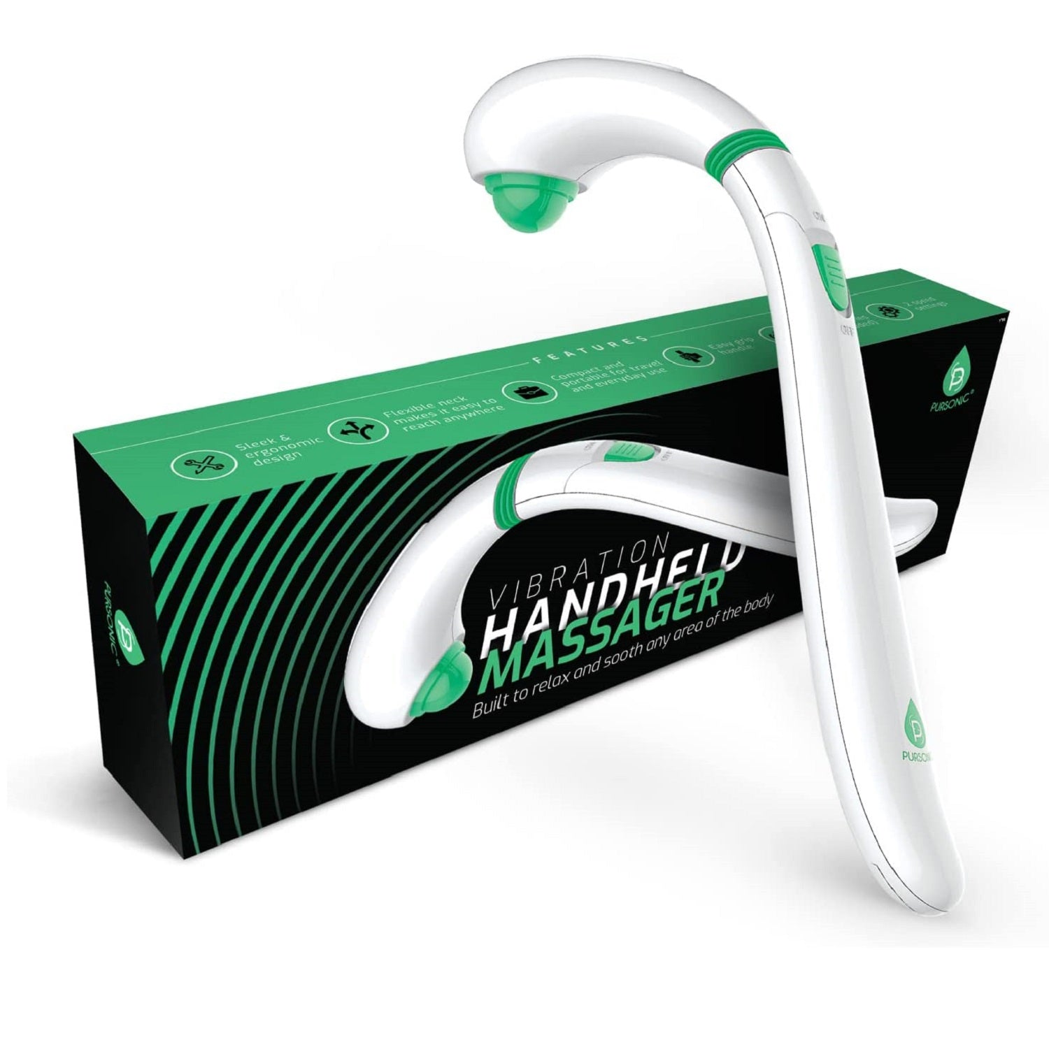 Pursonic Portable Handheld Massager