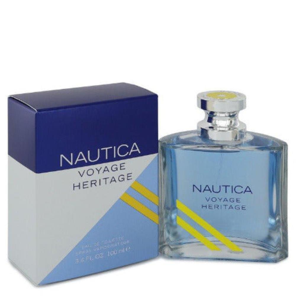 Nautica Voyage Heritage Eau De Toilette Nautica Men's Cologne 3.4 Oz 7802320519228