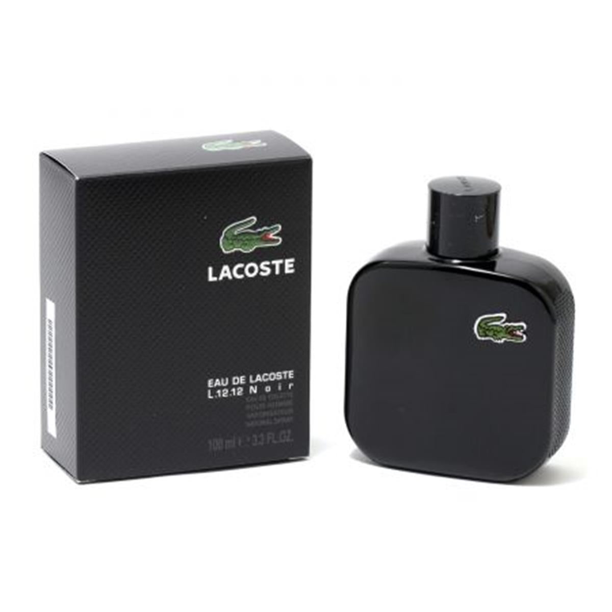 Eau De Lacoste Noire For Men Edt Spray 3.3 Oz
