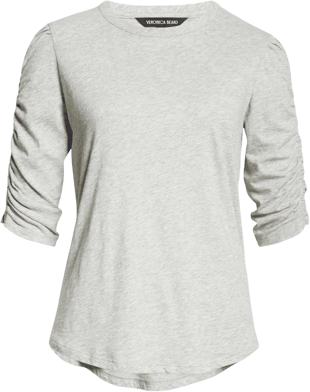 Veronica Beard Women's Waldorf Tee, Heather Grey 7826823446588