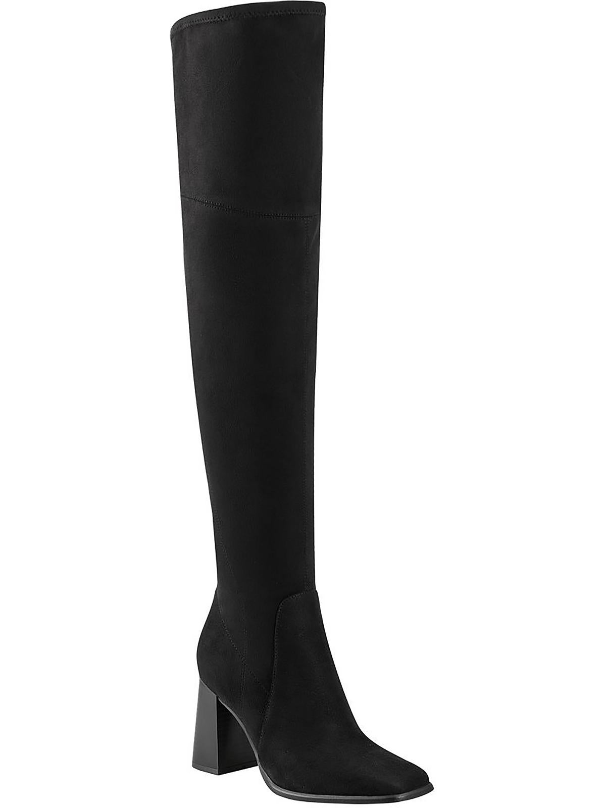Denki 2 Womens Tall Faux Leather Knee-High Boots