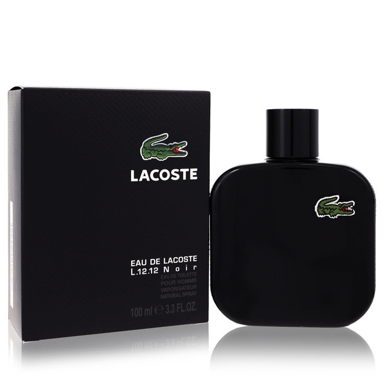 Lacoste Eau De Lacoste L.12.12 Noir by Lacoste Eau De Toilette Spray 3.4 oz Men