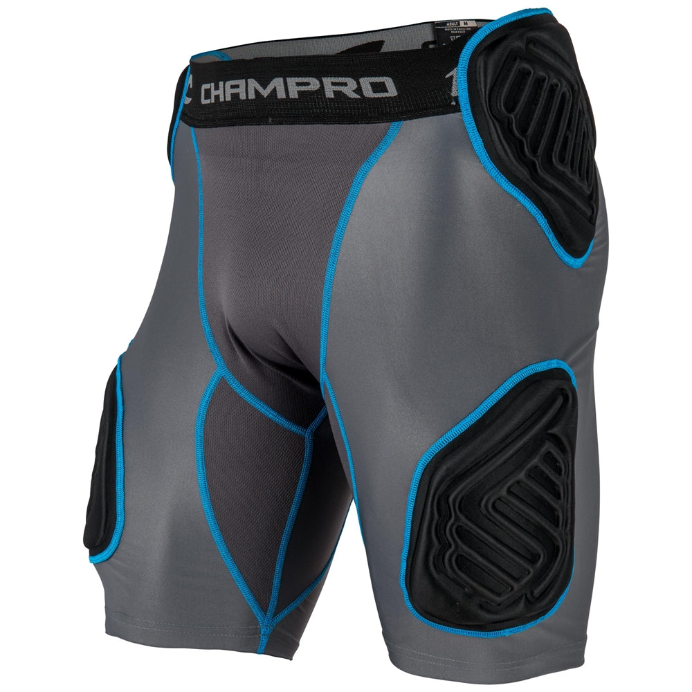 Champro Men's Bull Rush 5-Pad Integrated Football Girdle