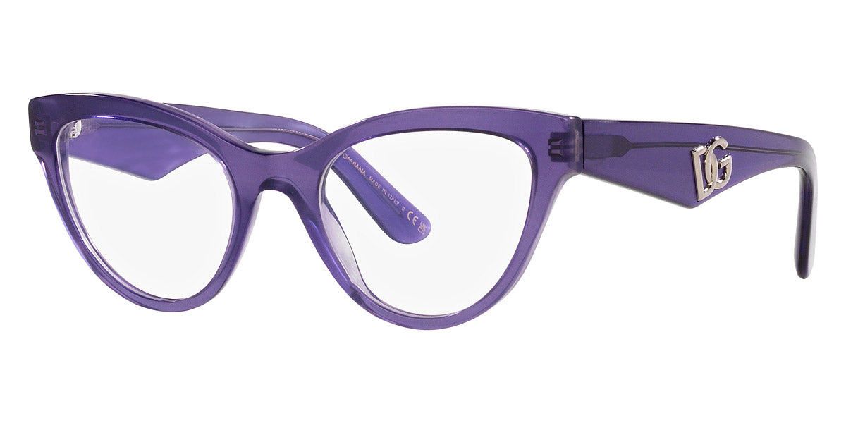 Dolce & Gabbana Women's 50mm Fleur Purple Opticals