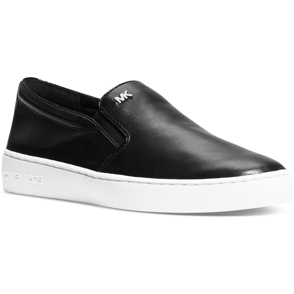 Keaton Leather Slip On Sneakers