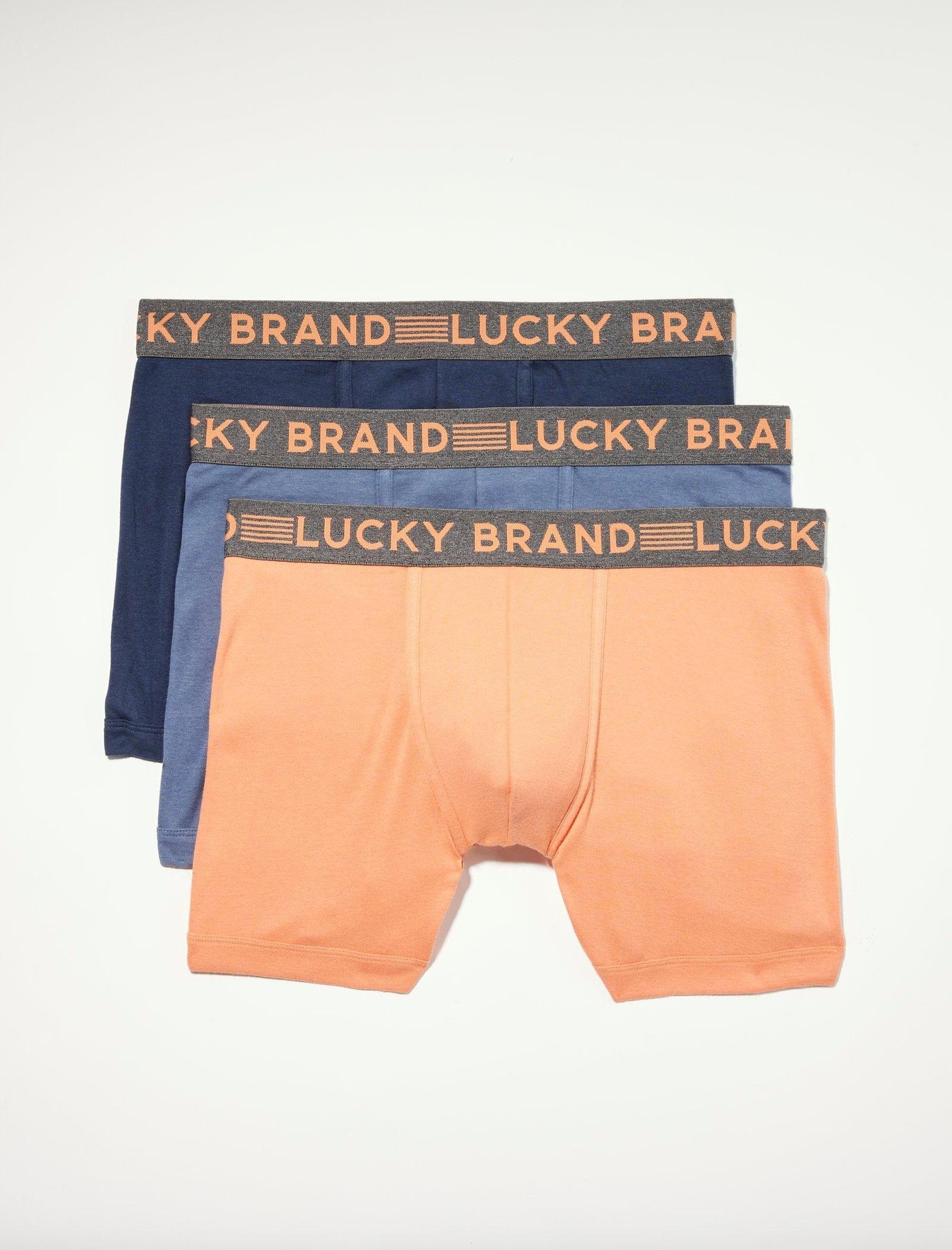 Lucky Brand 3 Pack Cotton Modal Boxer Briefs