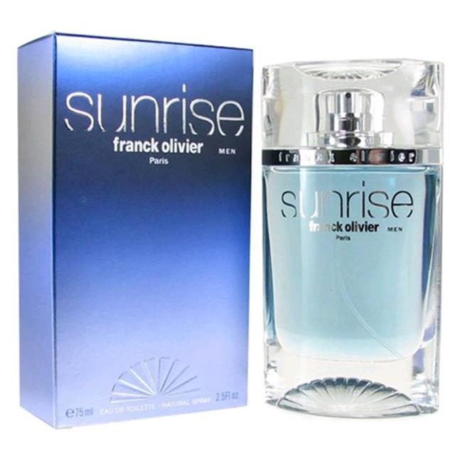Franck Olivier amsr25s Sunrise Eau De Toilette Spray For Men - 2.5 Oz