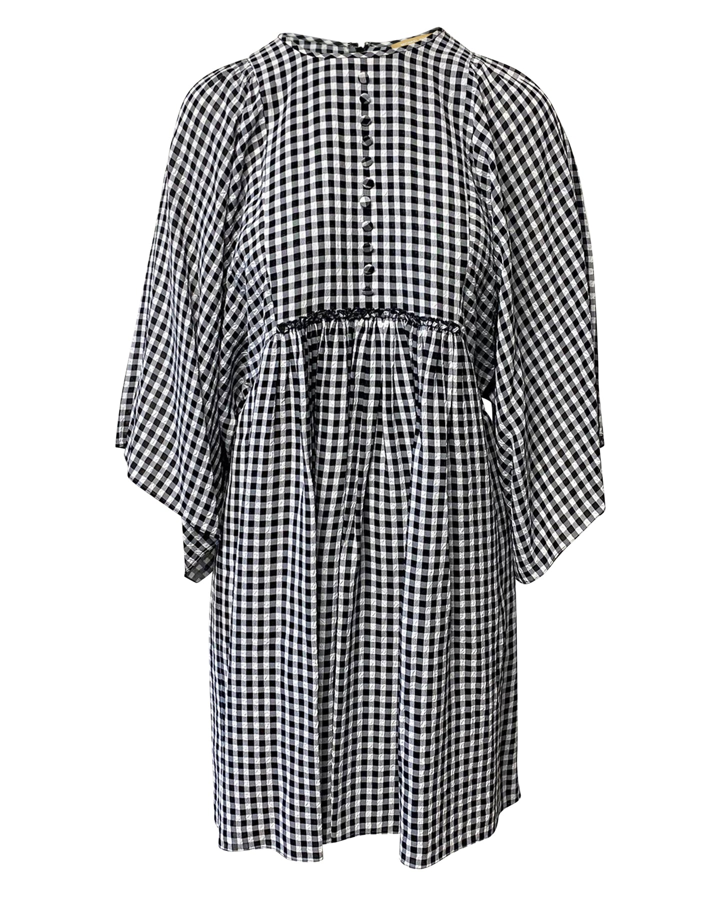 Michael Kors Checkered Dress in Multicolor Viscose