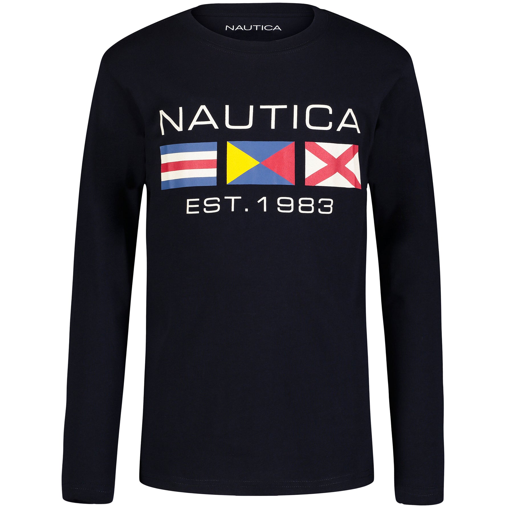 Nautica Little Boys' Icon Long Sleeve T-Shirt (2T-7)