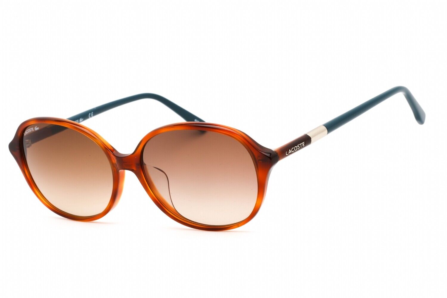 Lacoste Unisex 57mm Blonde Havana Sunglasses