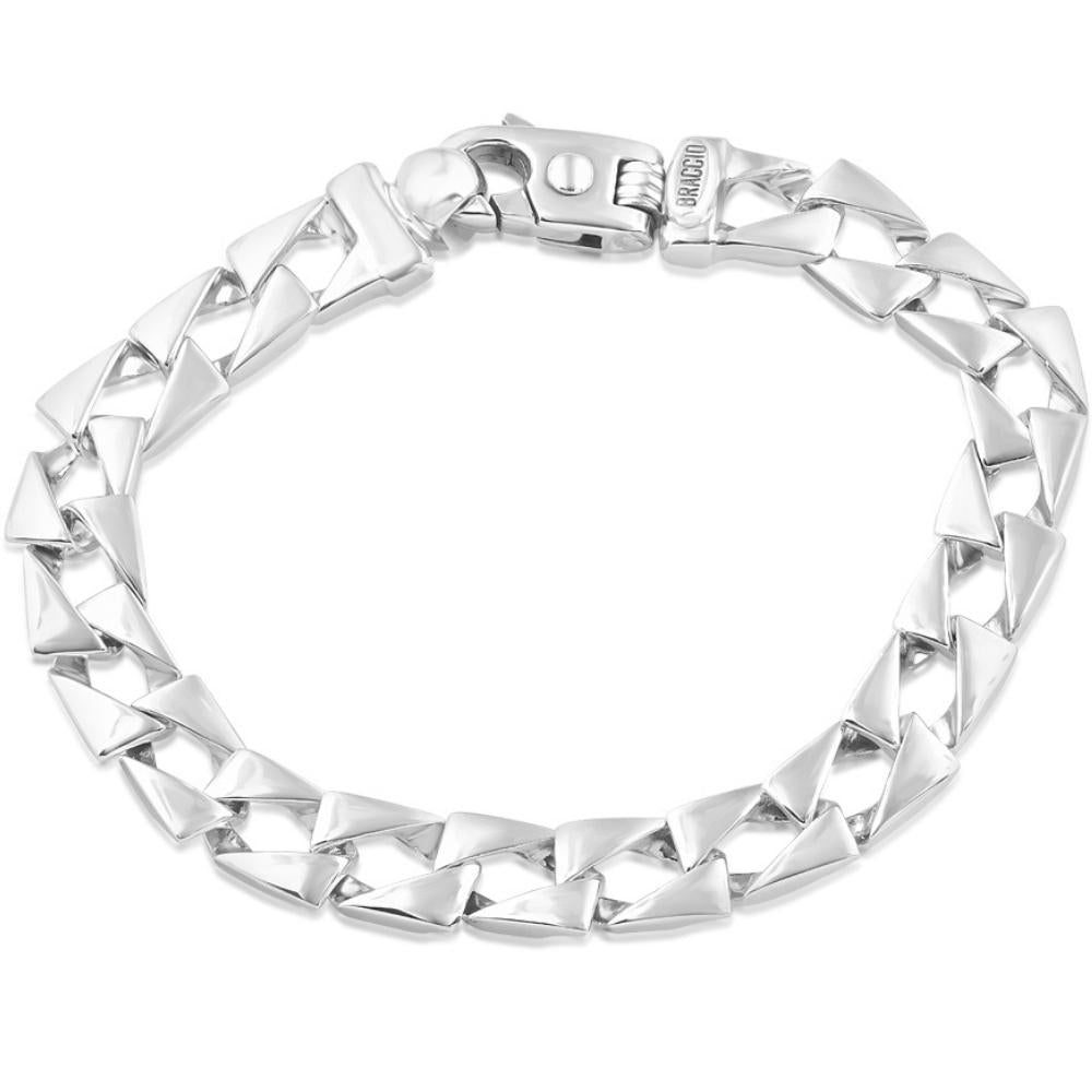 Men's Solid Square Cuban 14k Gold (44grams) or Platinum (71gram) 10mm Bracelet 9.25 7802602684476