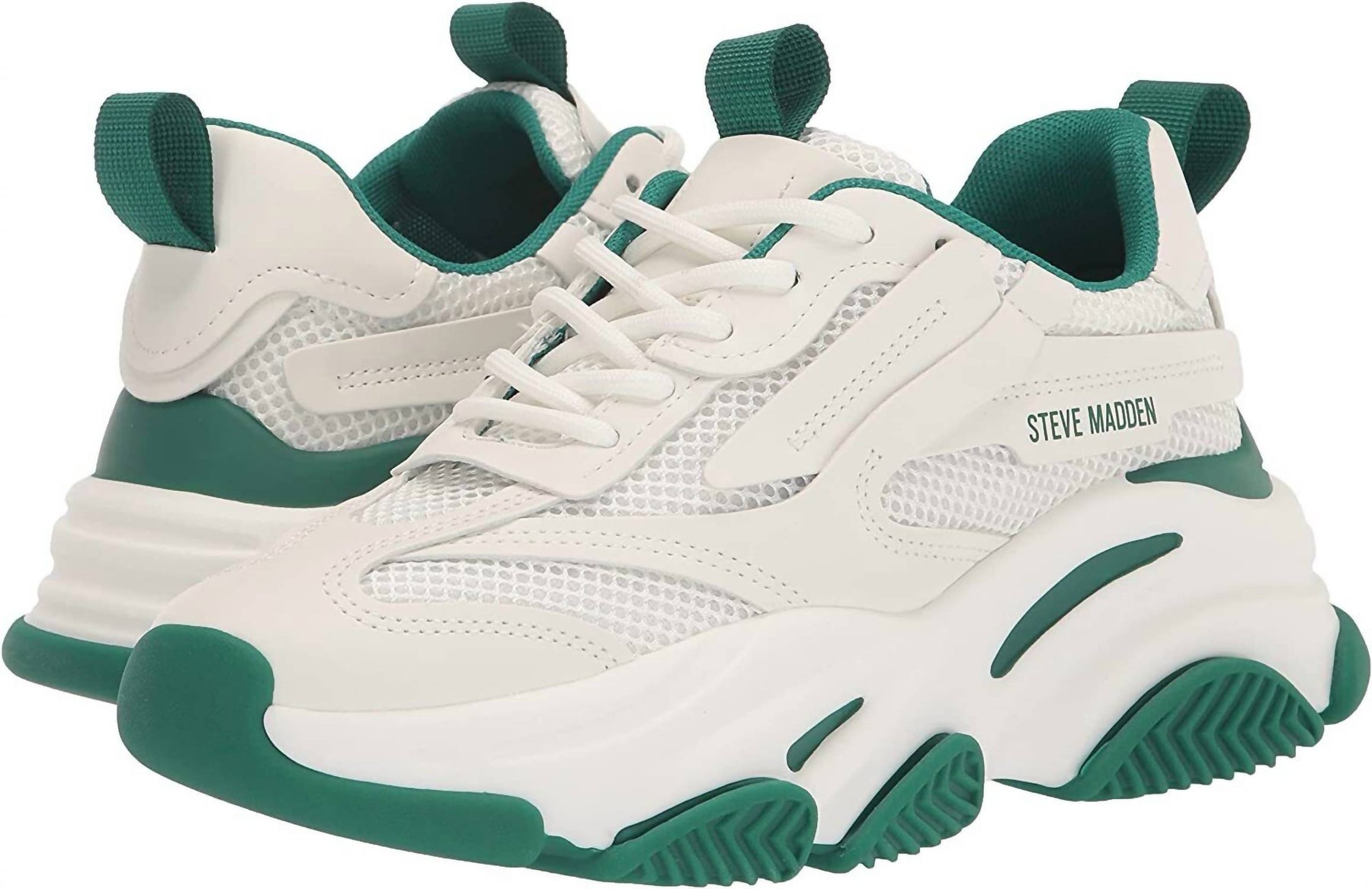 Women's Possession Sneaker In White/emerald