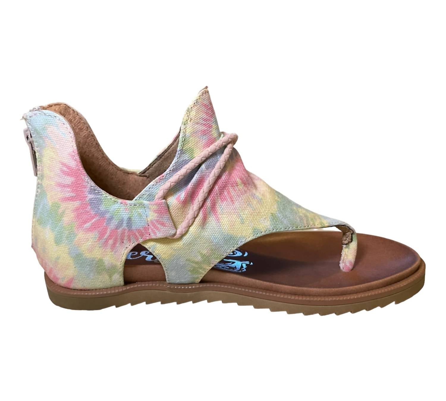 Women's Dusk Sandals In Pastel Tie-Dye 7831929290812