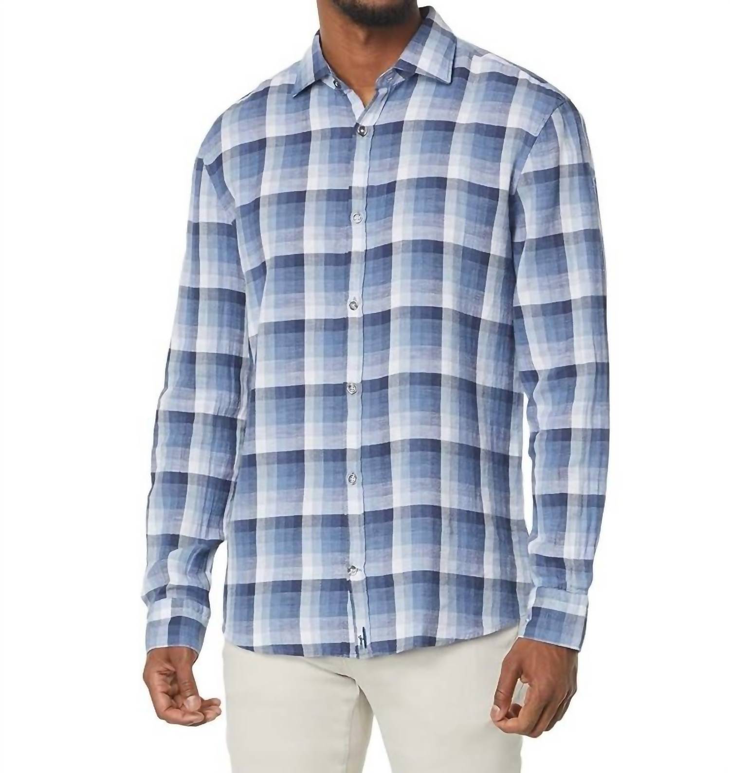 Men's Roth Button Down Shirt In Wake 7745924169788