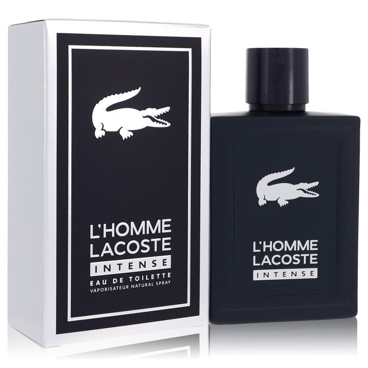 Lacoste L'homme Intense by Lacoste Eau De Toilette Spray 3.3 oz Men