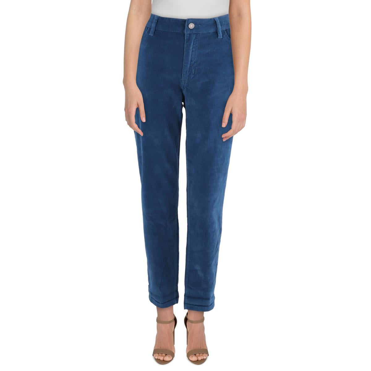 Juniors Coruroy High Rise Trouser Pants