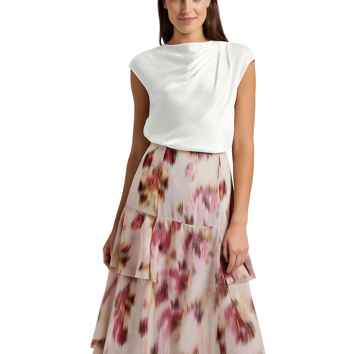 Drapey Chiffon Shell