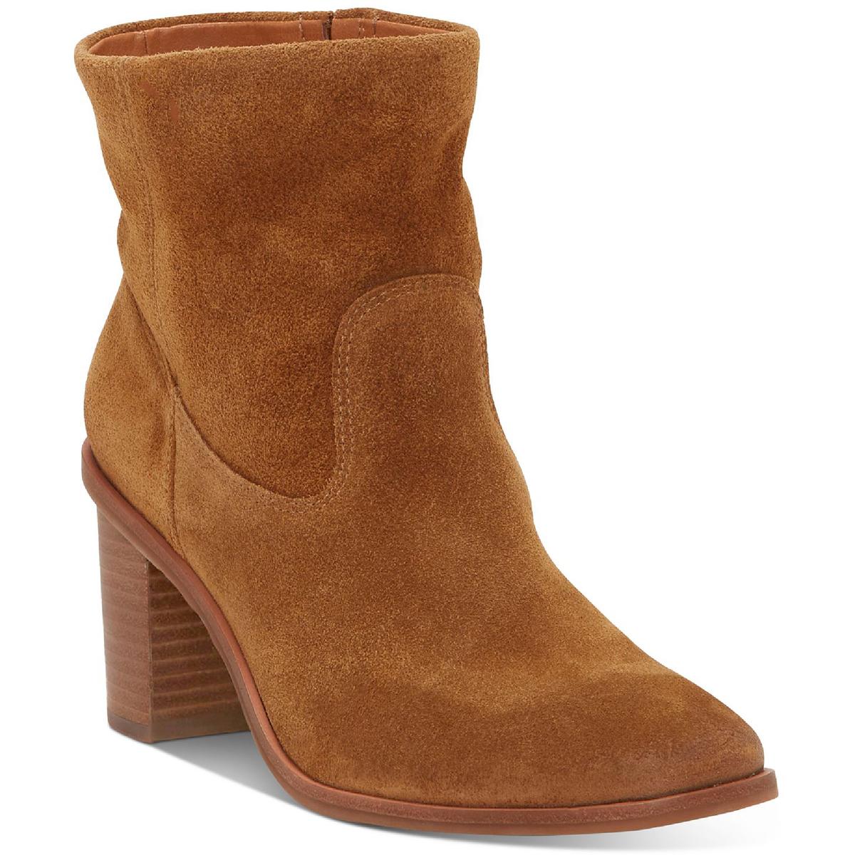 Jozelyn Suede Round Toe Mid-Calf Boots