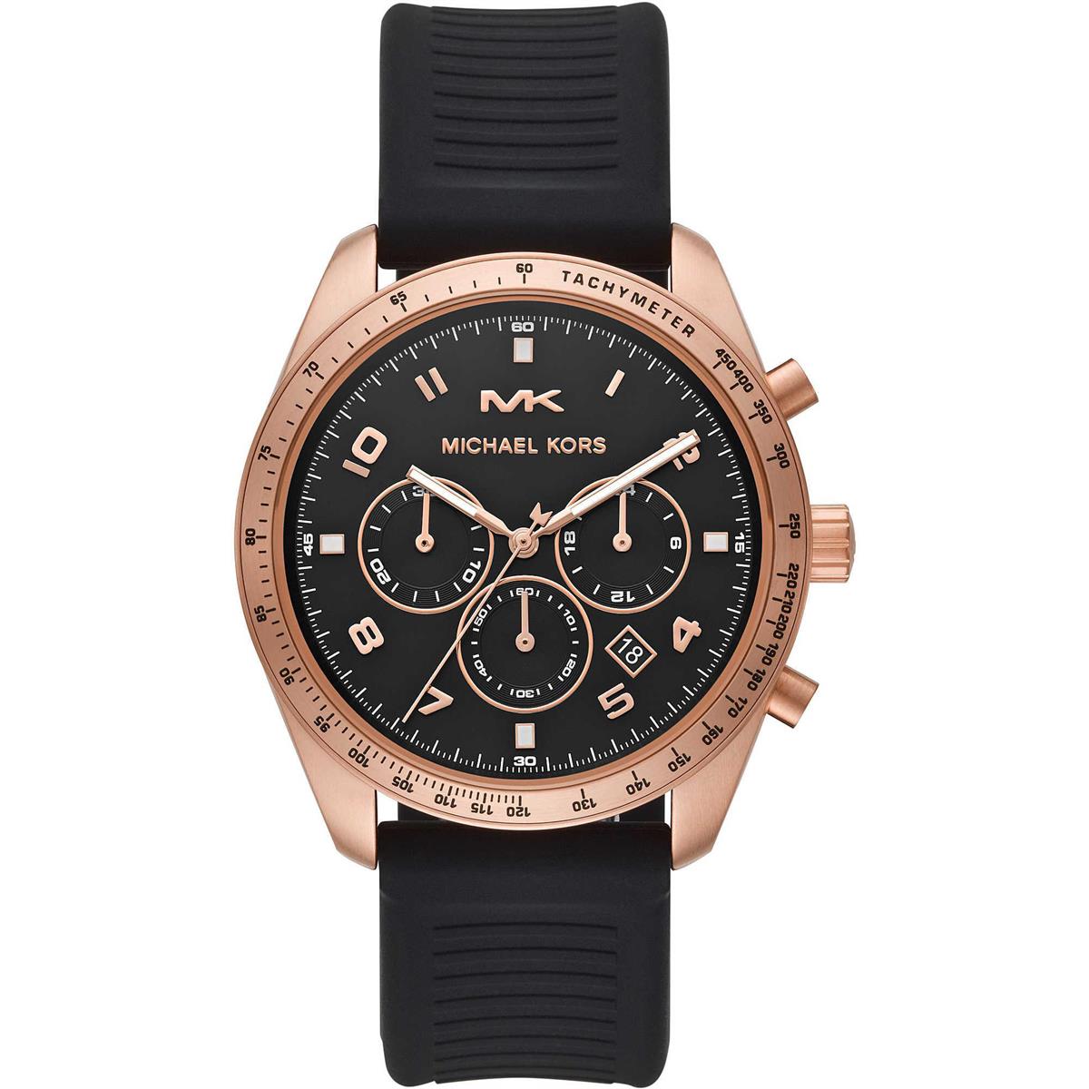 Michael Kors Keaton MK8687 Men's Rose Gold-Tone Chronograph 42mm Watch 7666173116476