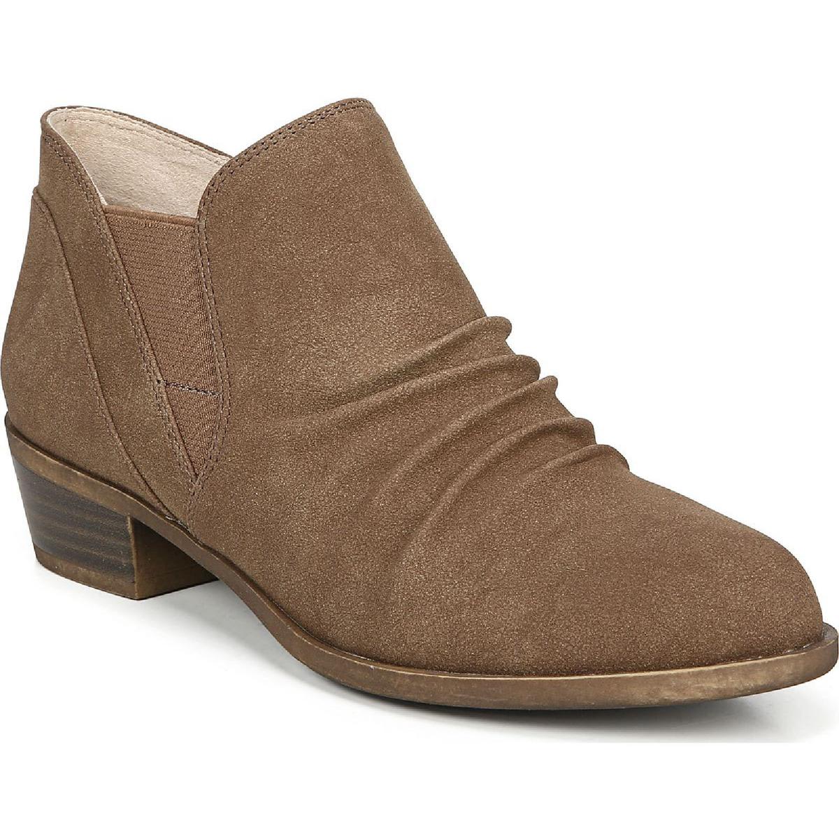 Aurora Memory Foam Block Heel Ankle Boots
