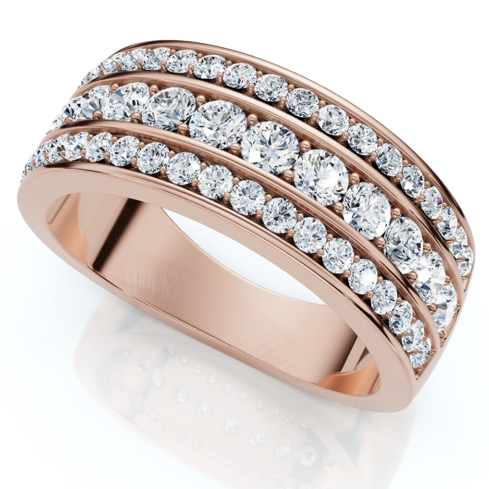 1Ct Men's Diamond Wedding Anniversary Ring 10k Gold Lab Grown 7762821054524