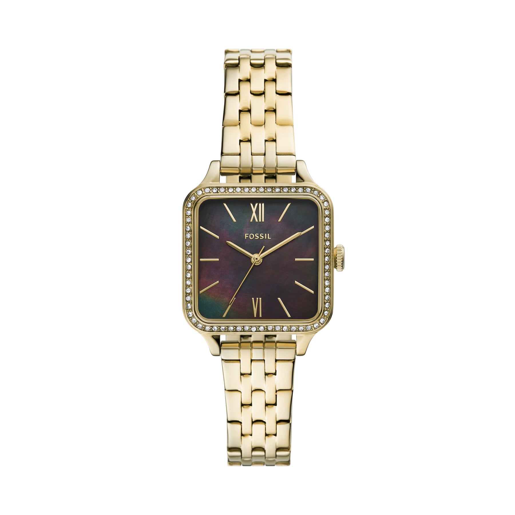Fossil Women's Colleen Three-Hand, Gold-Tone Stainless Steel Watch