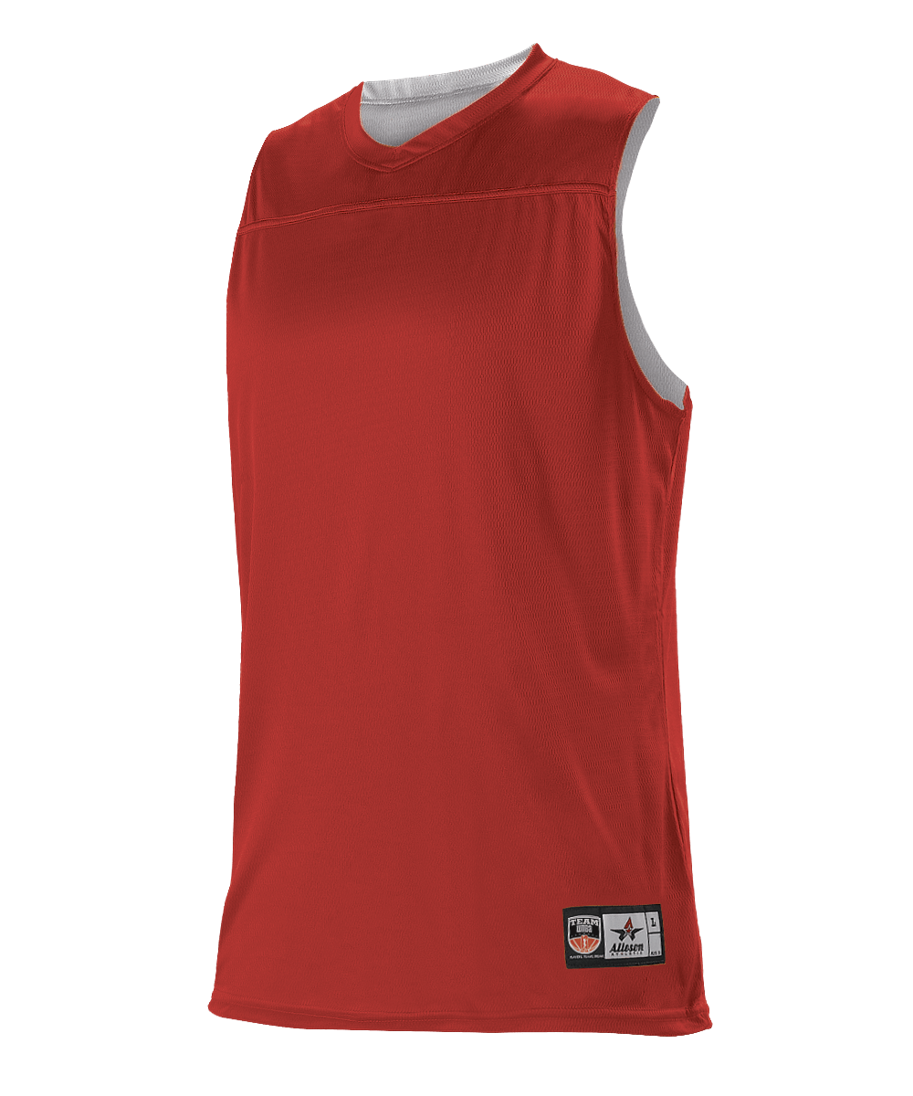 Alleson Girls Blank Reversible WNBA Racerback Jersey