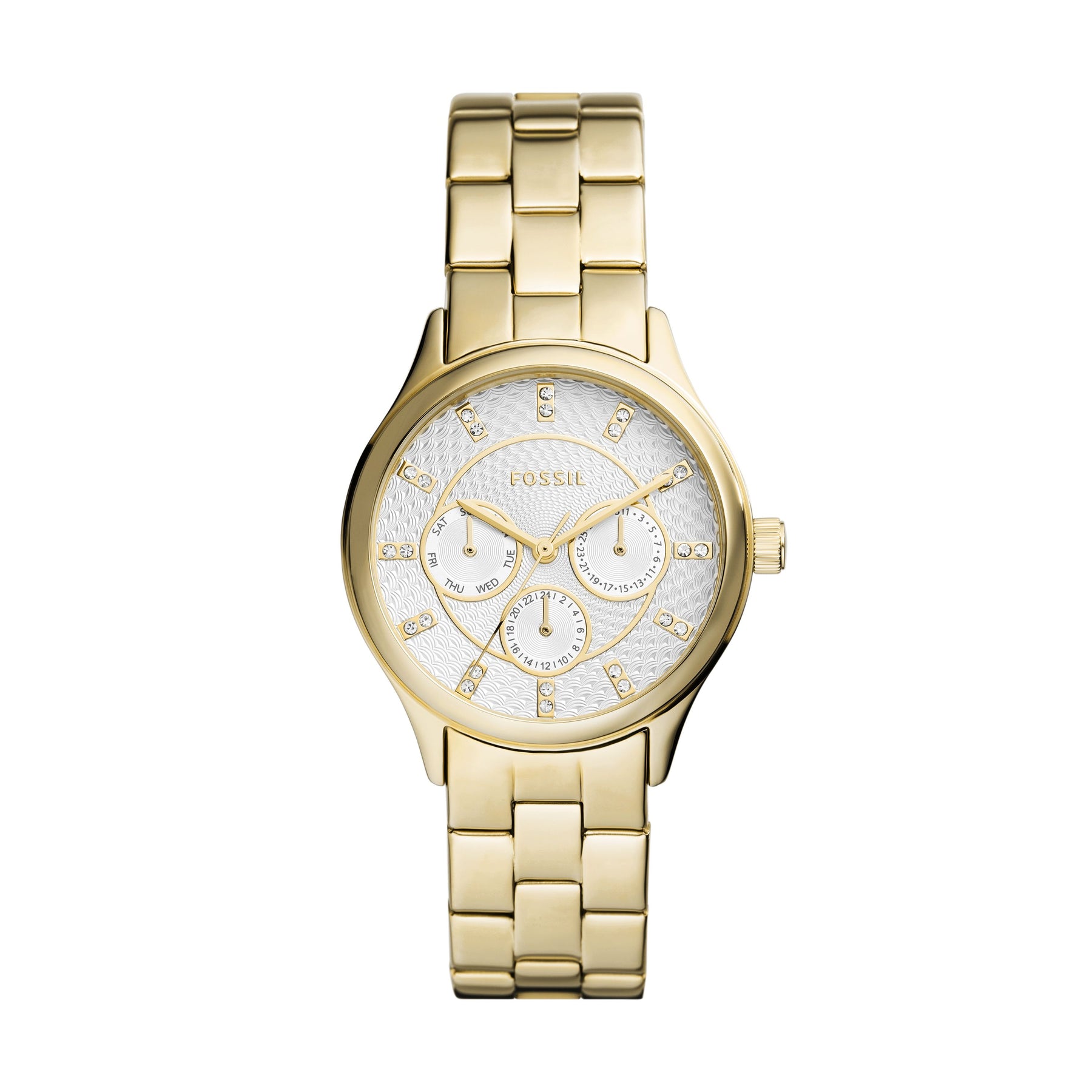 Fossil Women's Modern Sophisticate Multifunction, Gold-Tone Stainless Steel Watch