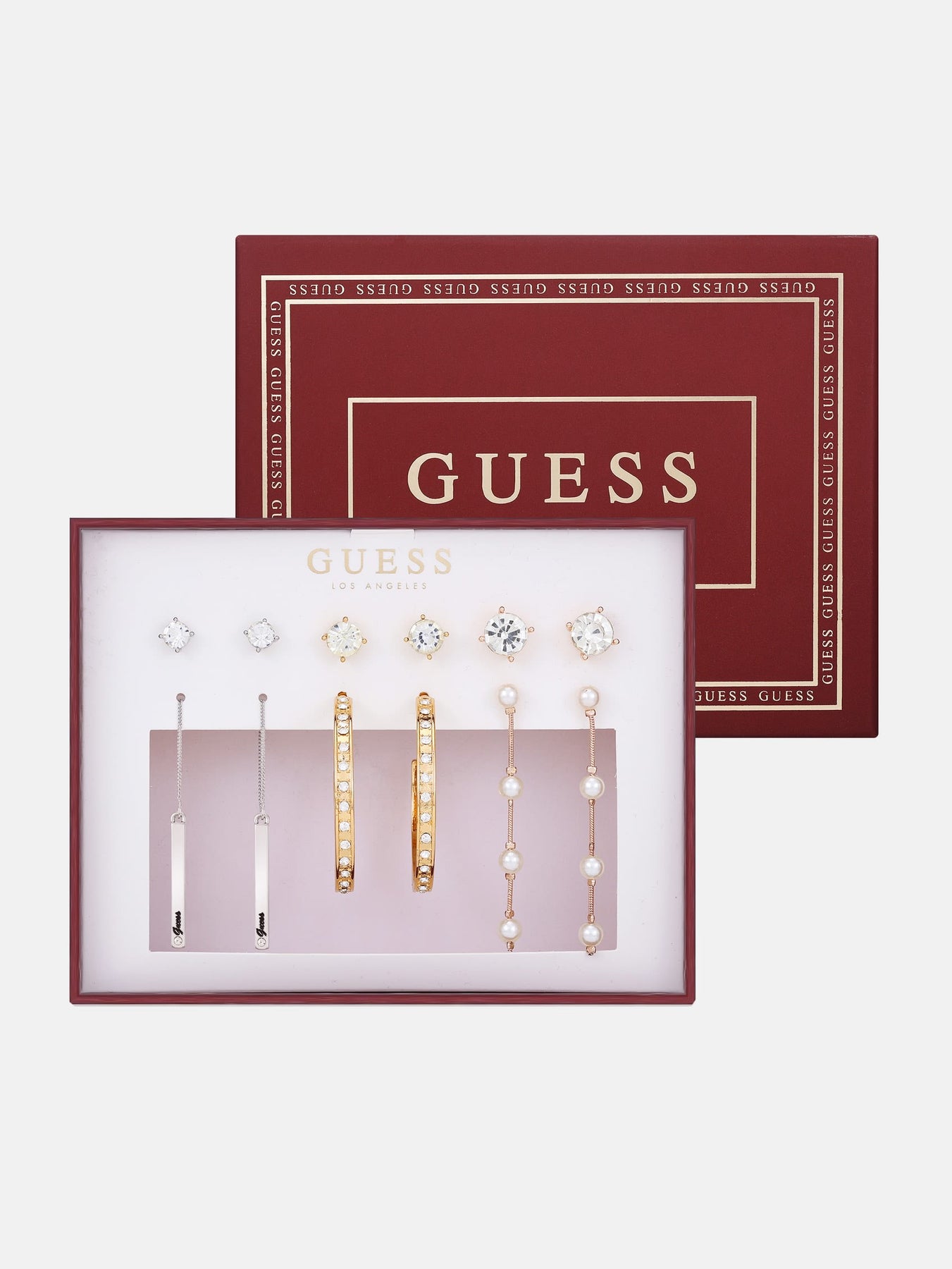 Mixed Earrings Box Set - 6 pairs 7831912218684