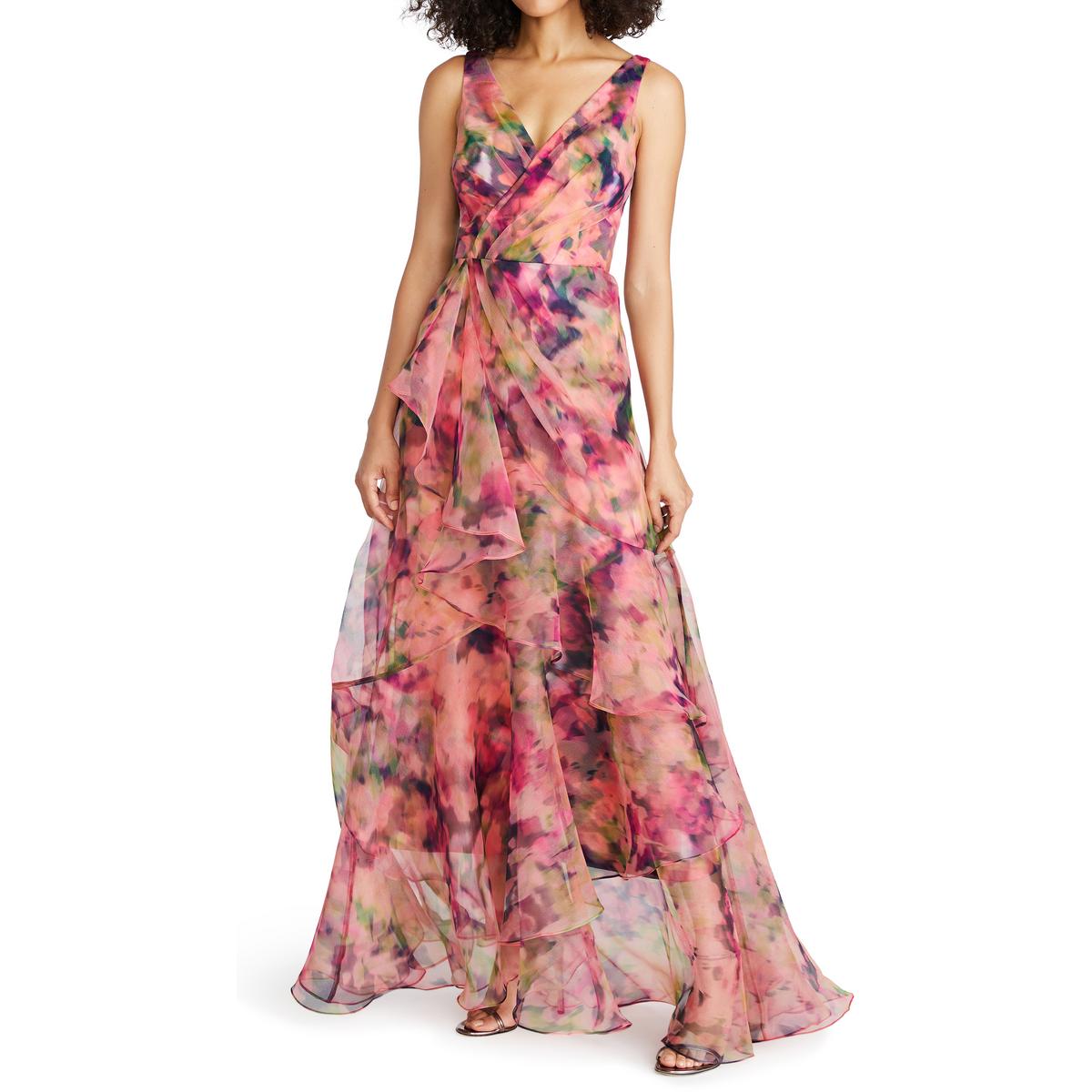 Raisa Ruffled Evening Dress
