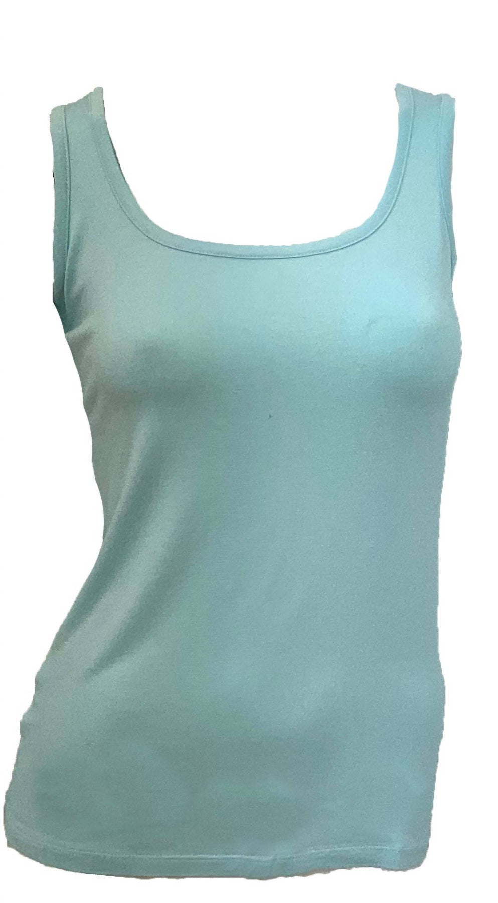 Women's Scoop Neck Tank Top In Mist