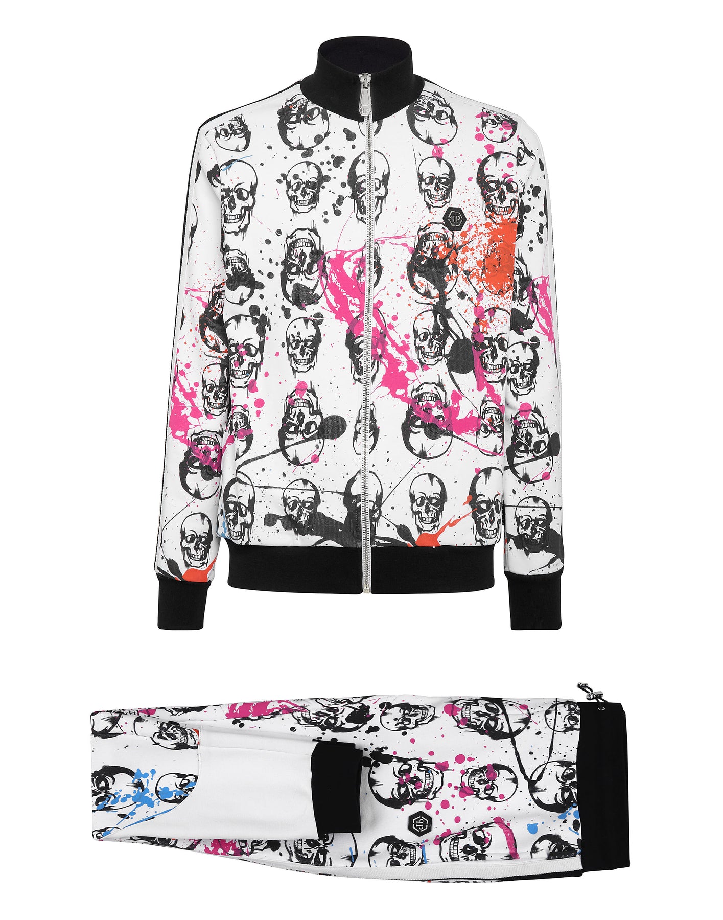 TRACKSUIT: ZIP-UP JACKET + JOGGING PANTS SKULL 7667776290876